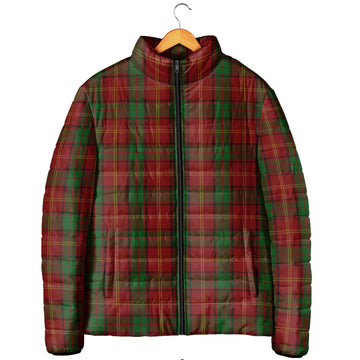 Kirk Tartan Padded Jacket Men's Padded Jacket - Tartan Vibes Clothing