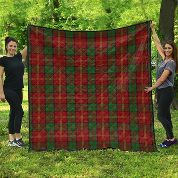 Kirk Tartan Quilt - Tartan Vibes Clothing