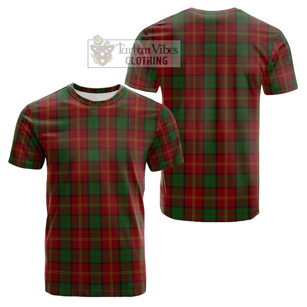 Kirk Tartan Cotton T-Shirt - Tartan Vibes Clothing