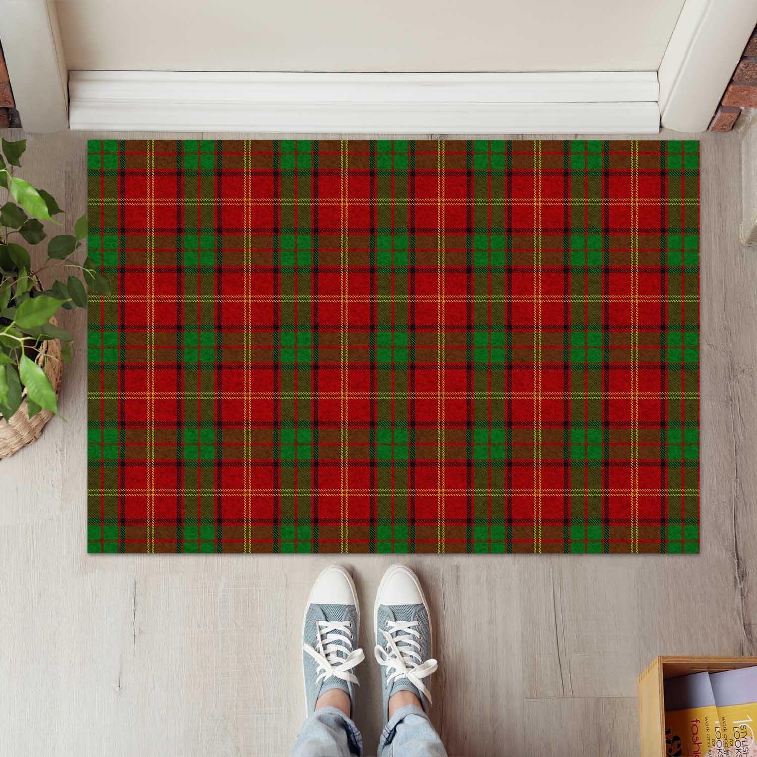 Kirk Tartan Rubber Doormat - Tartan Vibes Clothing