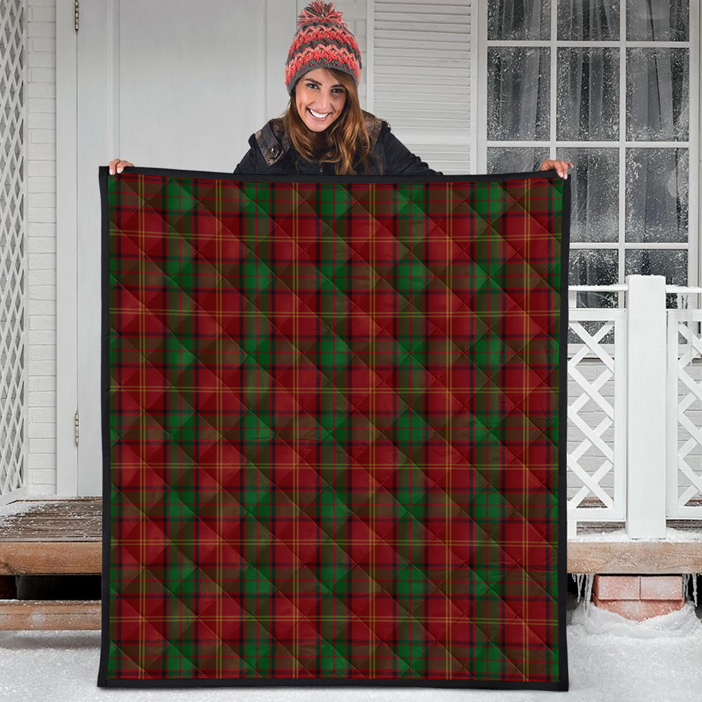 Kirk Tartan Quilt - Tartan Vibes Clothing