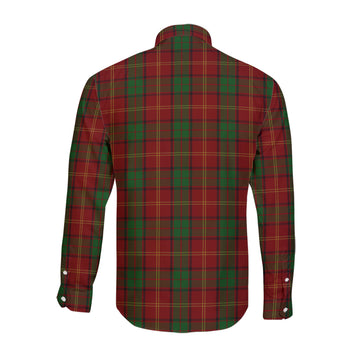 Kirk Tartan Long Sleeve Button Up Shirt - Tartan Vibes Clothing