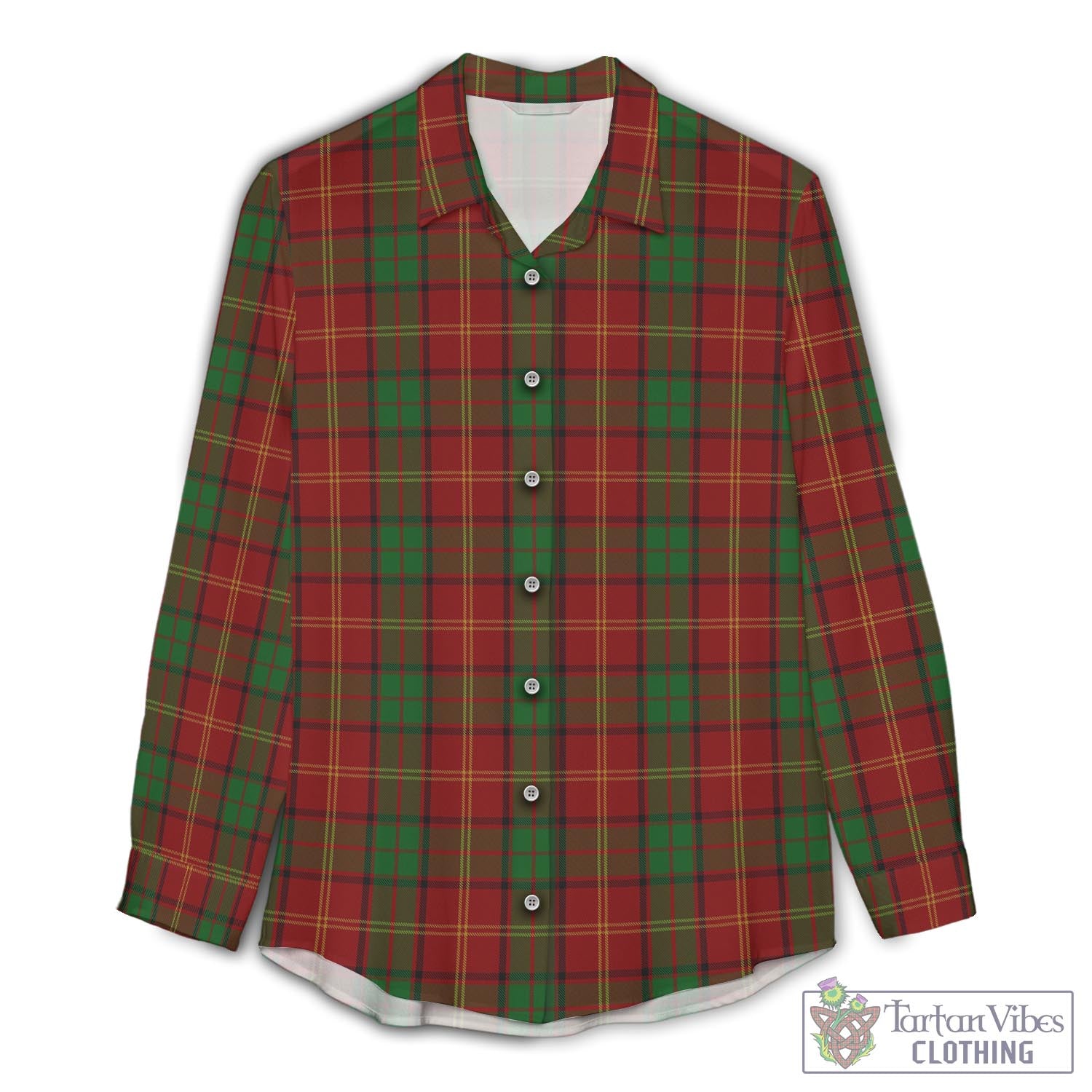 Kirk Tartan Women's Casual Shirt - Tartan Vibes Clothing