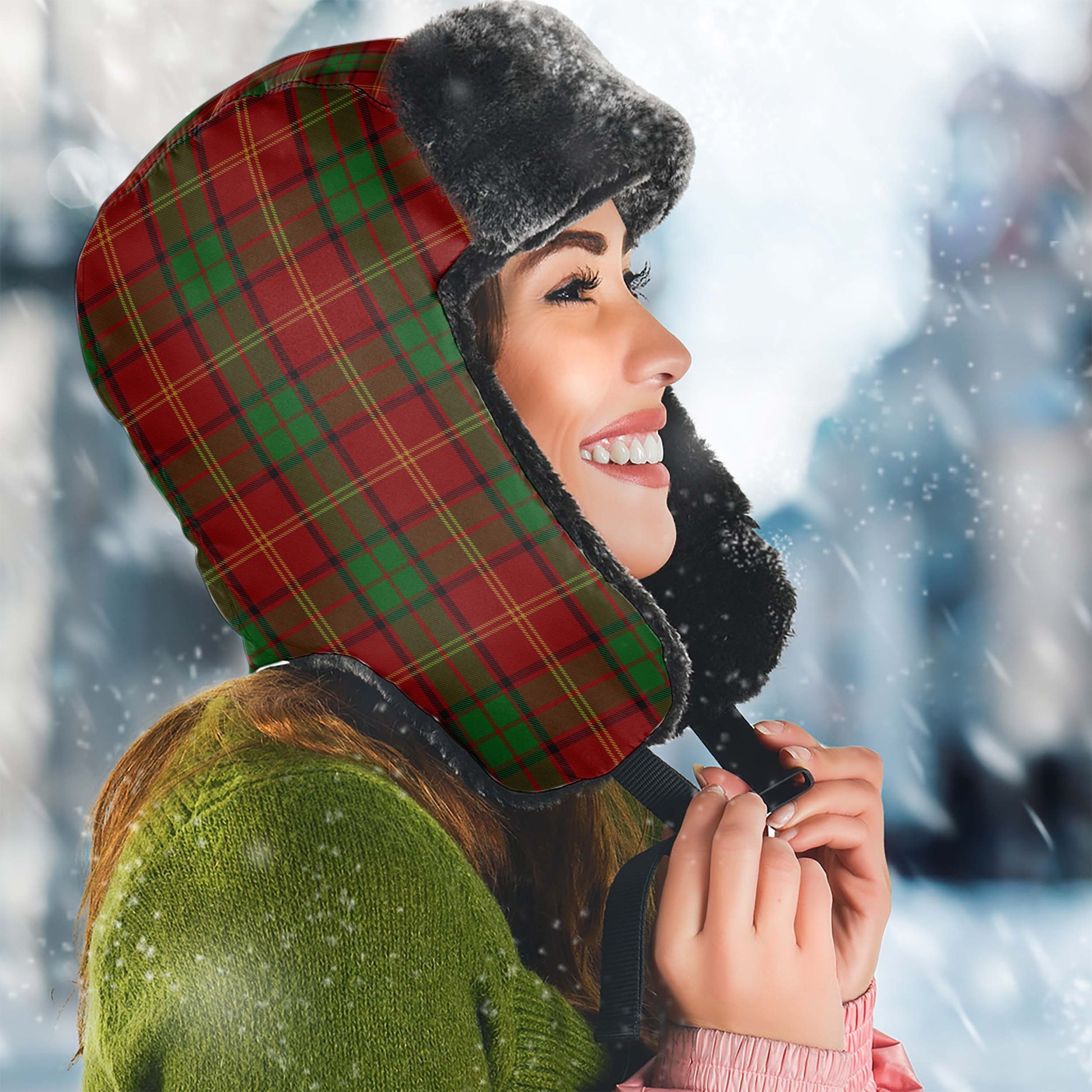Kirk Tartan Winter Trapper Hat - Tartan Vibes Clothing