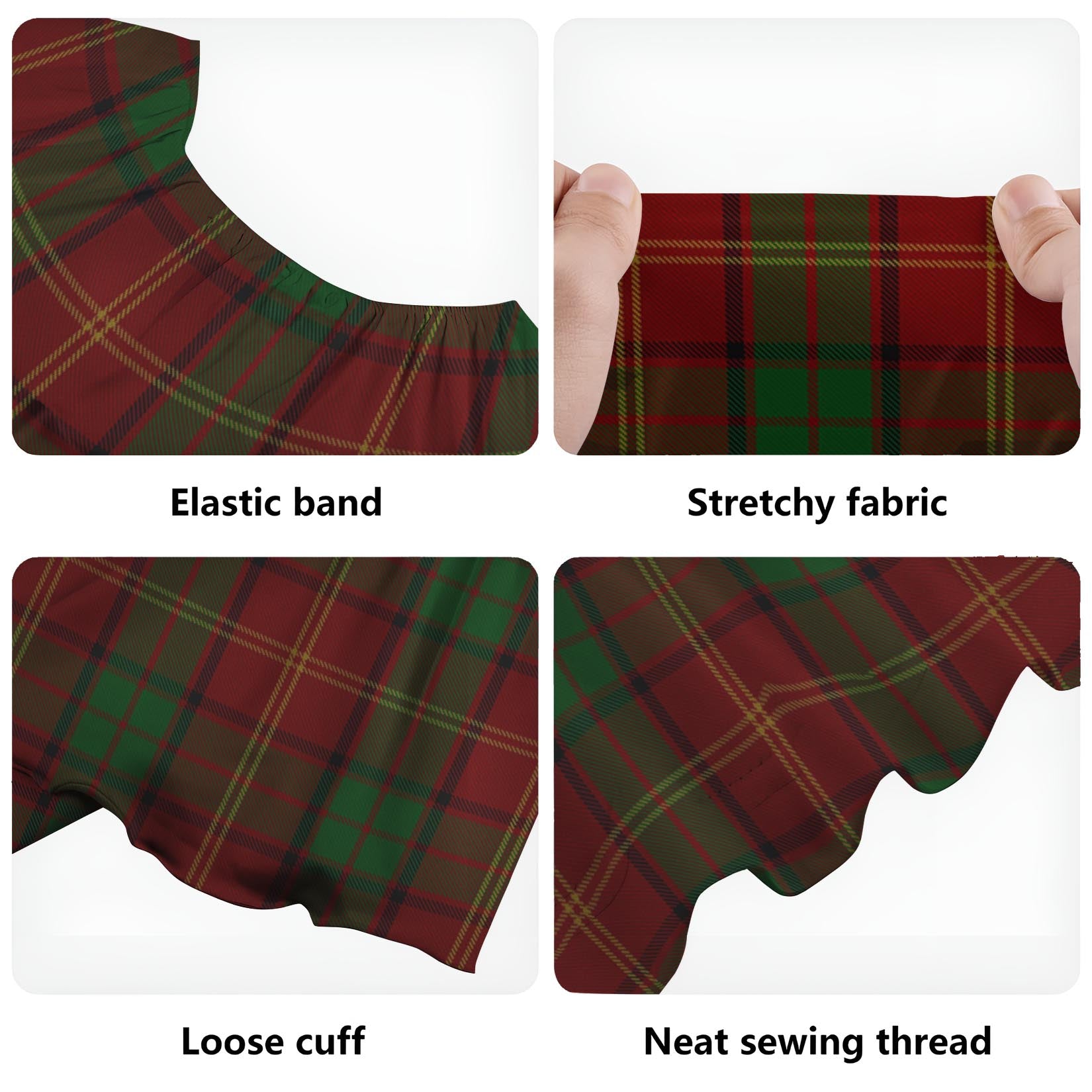 Kirk Tartan Off Shoulder Long Dress - Tartan Vibes Clothing