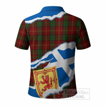 Kirk Scotland Football Tartan Polo Shirt We'll Be Coming - Tartan Vibes Clothing