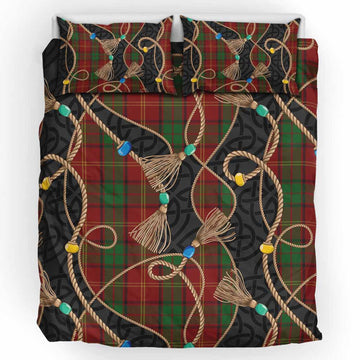 Kirk Scottish Tartan Twisted Ropes Stylized Bedding Set UK Bedding Set UK King 91*87 inch - Tartan Vibes Clothing