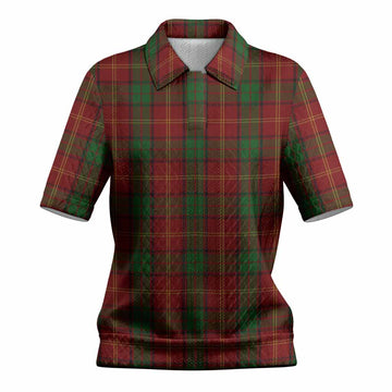 Kirk Tartan Women’s Polo Sweater Top