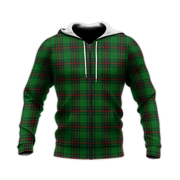 Kirkaldy Tartan Knitted Hoodie