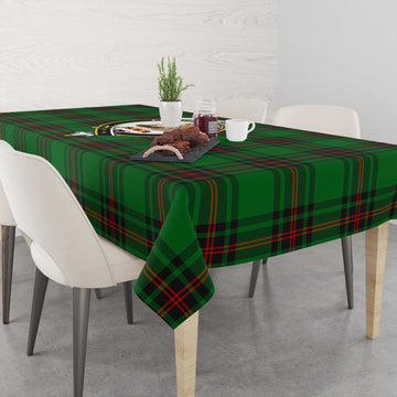 Kirkaldy Tatan Tablecloth with Family Crest