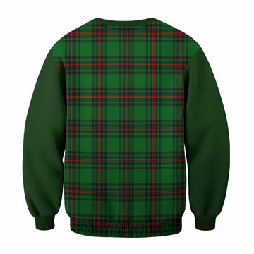 Kirkaldy Tartan Accent Sweatshirt with Family Crest