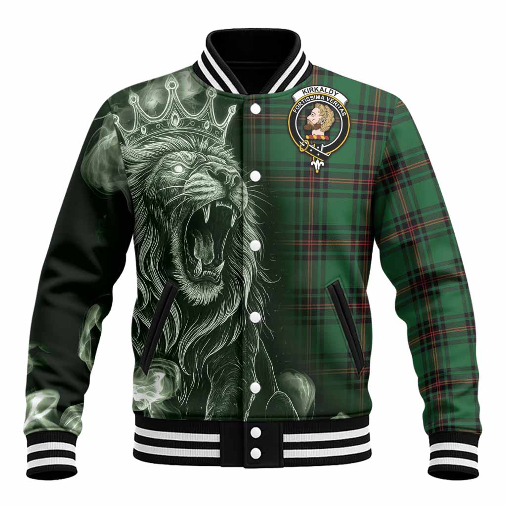 Kirkaldy Tartan Baseball Jacket Roaring Lion Heritage