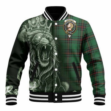 Kirkaldy Tartan Baseball Jacket Roaring Lion Heritage
