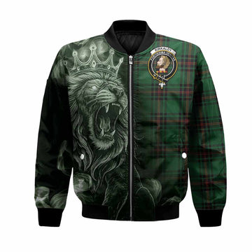 Kirkaldy Tartan Bomber Jacket Roaring Lion Heritage