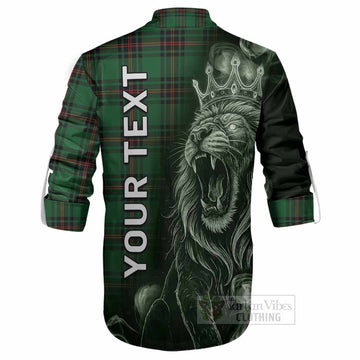 Kirkaldy Tartan Ghillie Shirt Roaring Lion Heritage