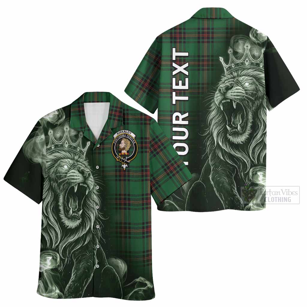Kirkaldy Tartan Hawaiian Shirt Roaring Lion Heritage