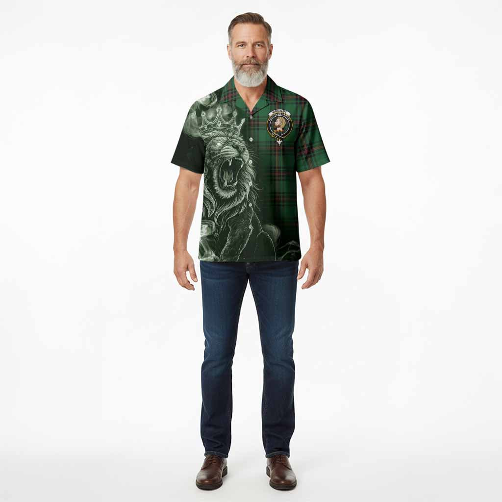 Kirkaldy Tartan Hawaiian Shirt Roaring Lion Heritage