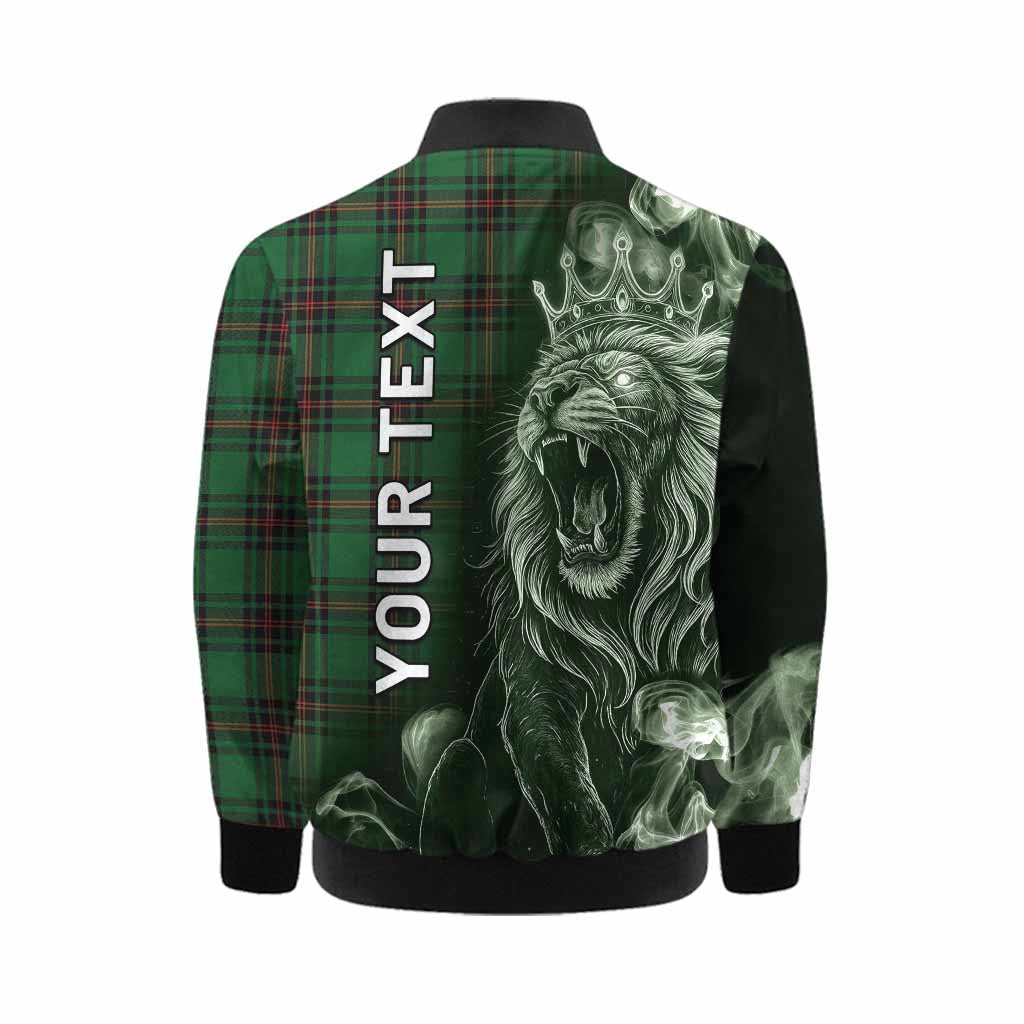 Kirkaldy Tartan Kid Bomber Jacket Roaring Lion Heritage