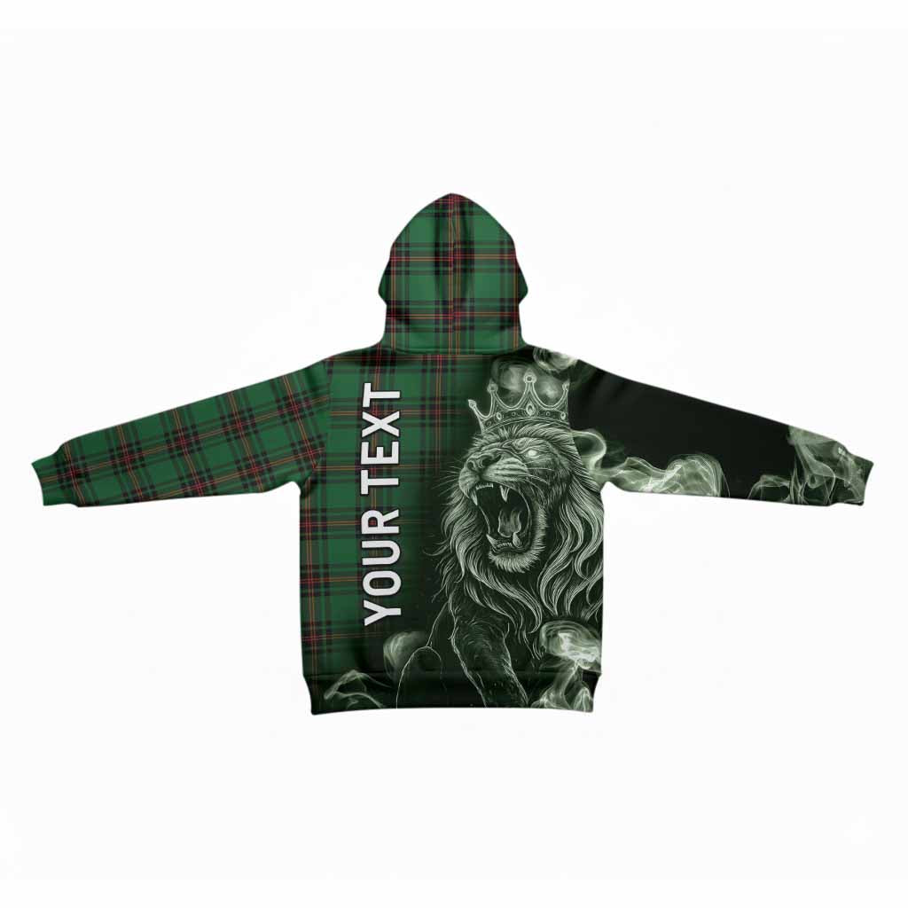 Kirkaldy Tartan Kid Hoodie Roaring Lion Heritage