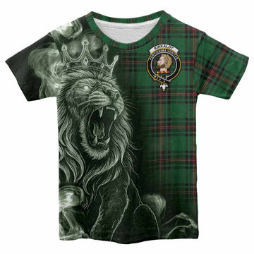 Kirkaldy Tartan Kid T-shirt Roaring Lion Heritage