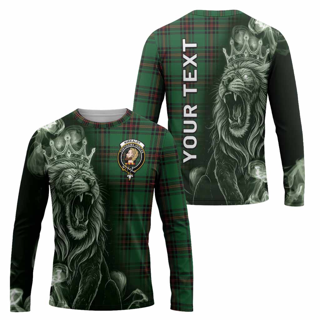 Kirkaldy Tartan Long Sleeve T-Shirt Roaring Lion Heritage