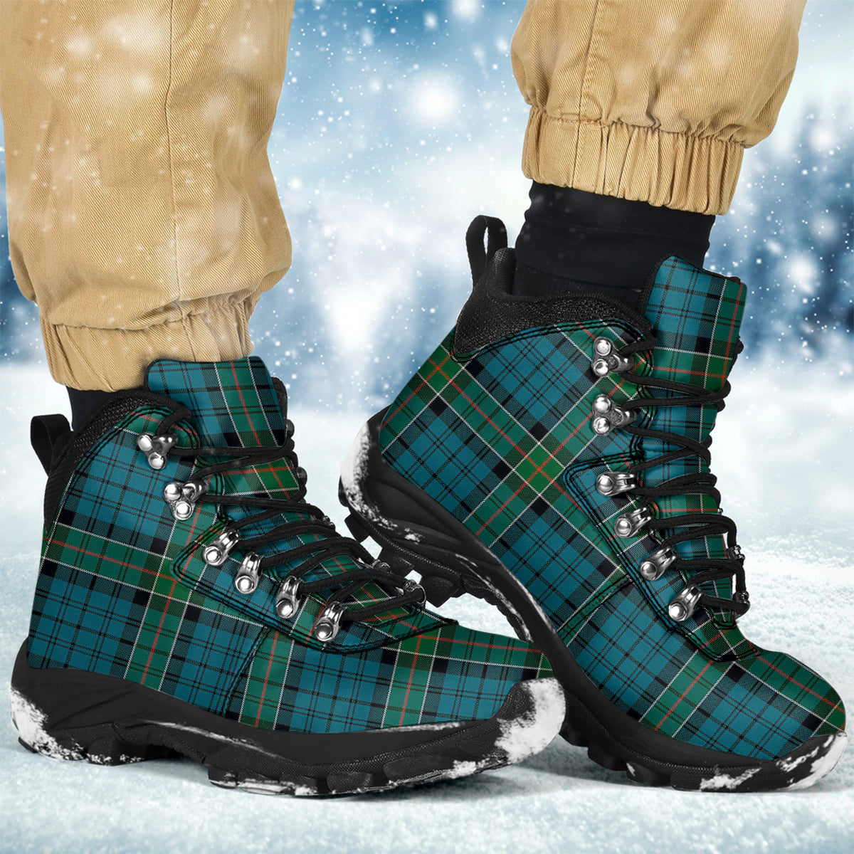 Kirkpatrick Tartan Alpine Boots - Tartanvibesclothing