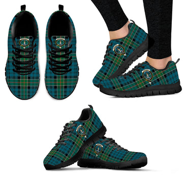 Kirkpatrick Tartan Sneakers with Family Crest