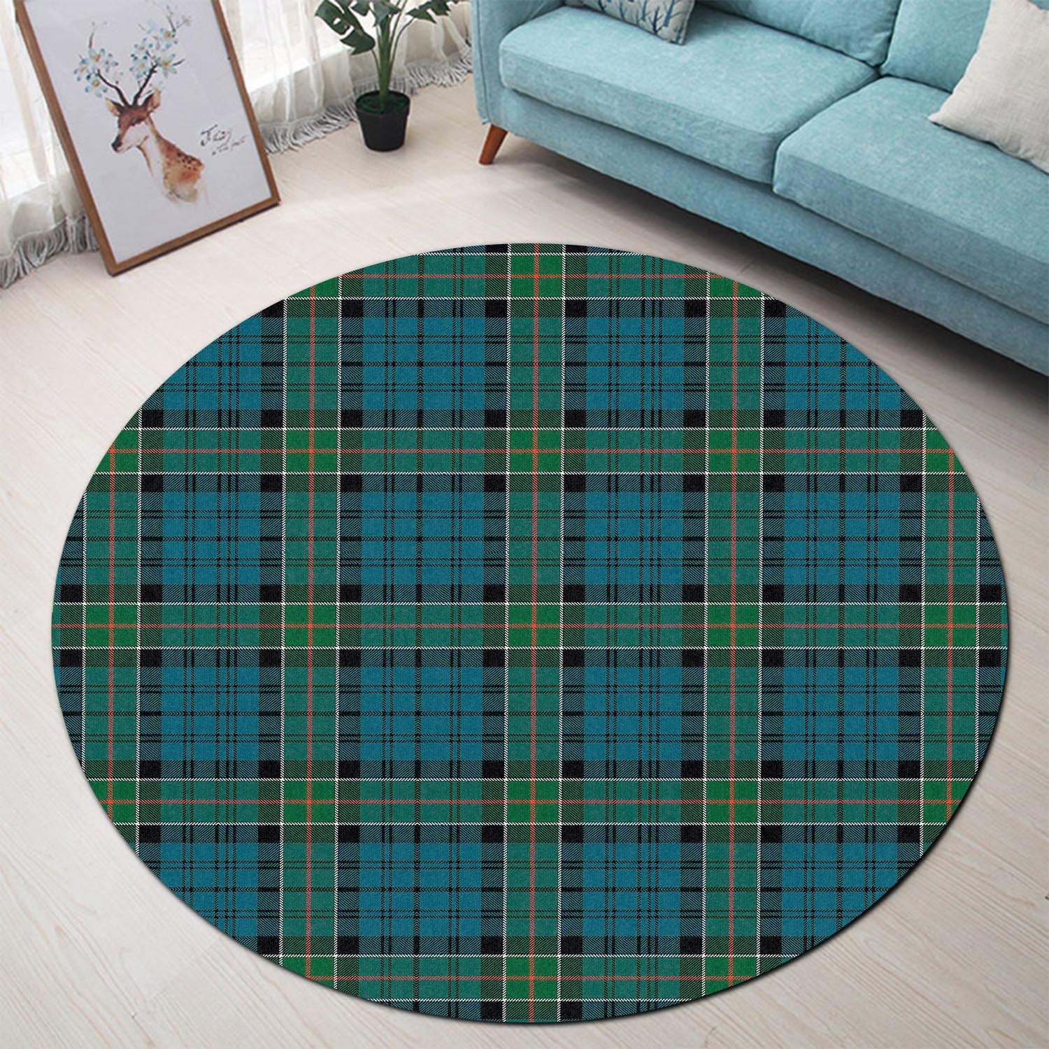 kirkpatrick-tartan-round-rug