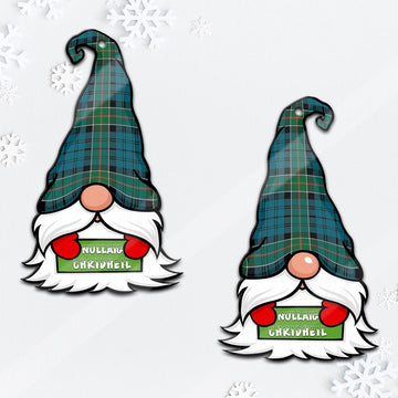 Kirkpatrick Gnome Christmas Ornament with His Tartan Christmas Hat - Tartan Vibes Clothing
