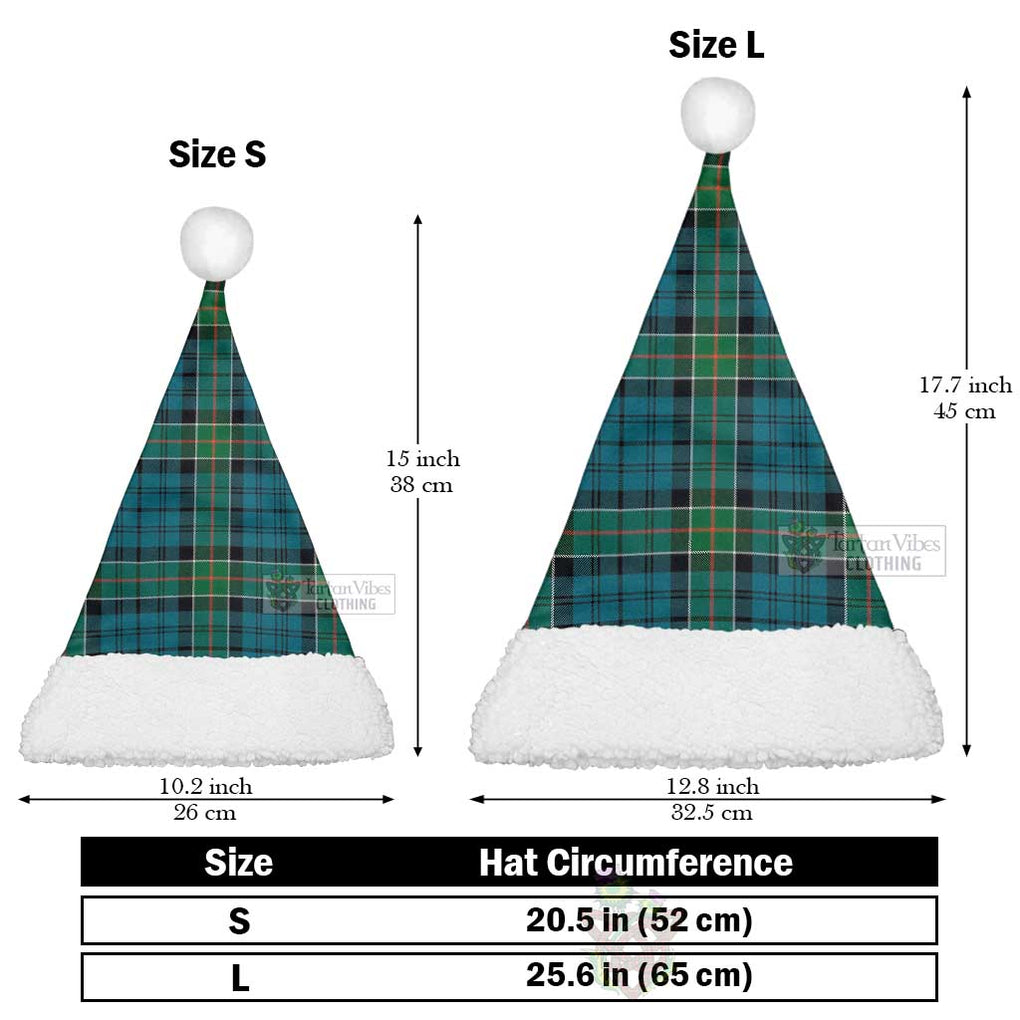 Tartan Vibes Clothing Kirkpatrick Tartan Christmas Santa Hats