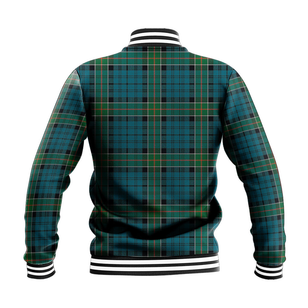Kirkpatrick Tartan Baseball Jacket with Family Crest - Tartan Vibes Clothing