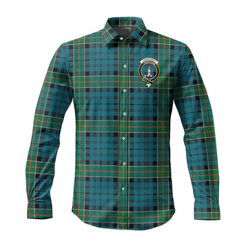 kirkpatrick-tartan-long-sleeve-button-up-shirt-with-family-crest