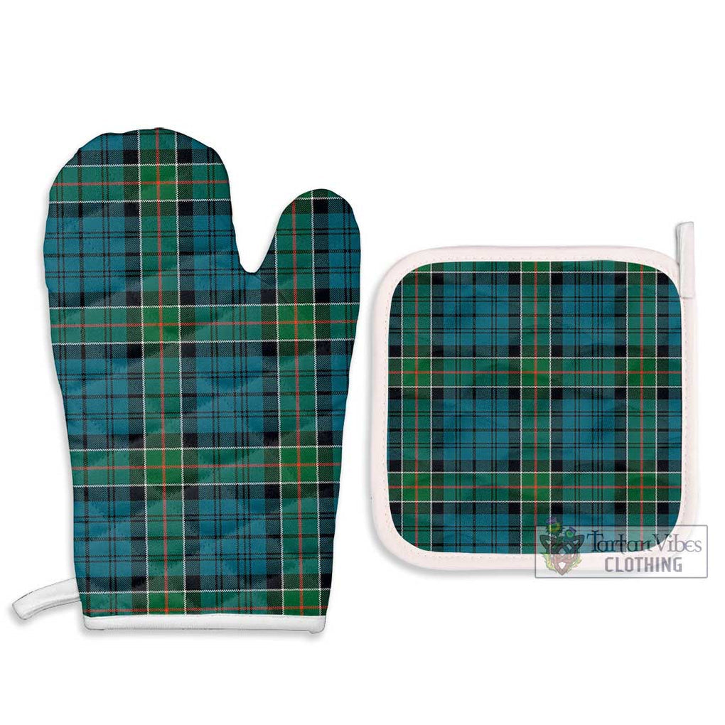 Kirkpatrick Tartan Combo Oven Mitt & Pot-Holder Combo 1 Oven Mitt & 2 Pot-Holder White - Tartan Vibes Clothing