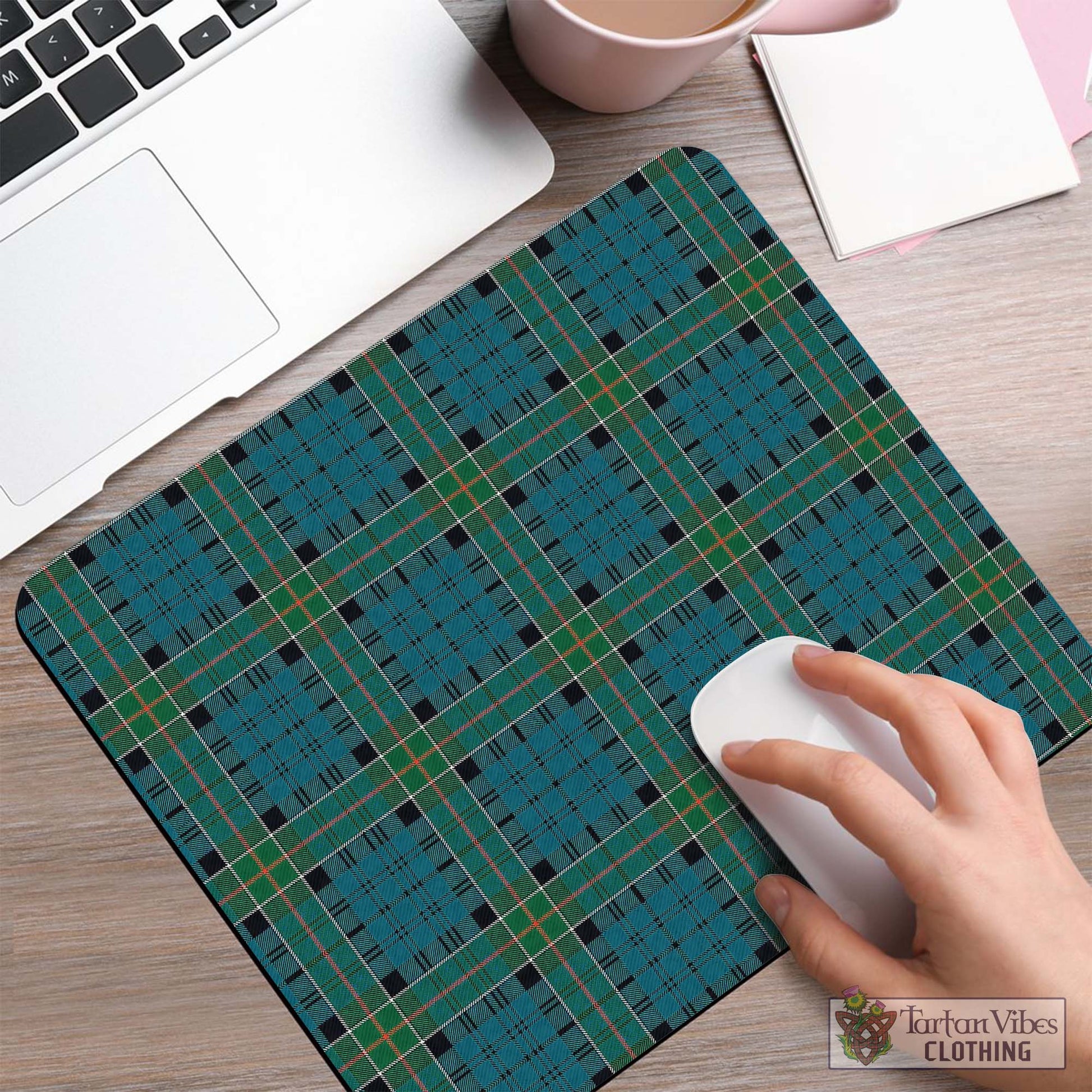 Tartan Vibes Clothing Kirkpatrick Tartan Mouse Pad