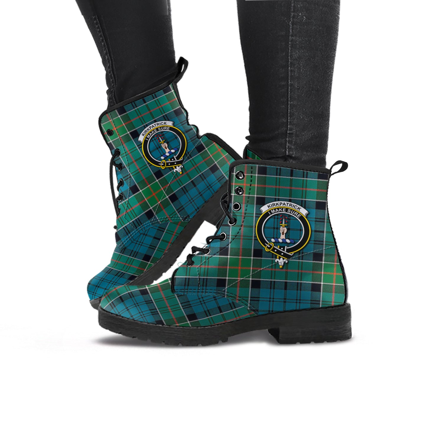 kirkpatrick-tartan-leather-boots-with-family-crest