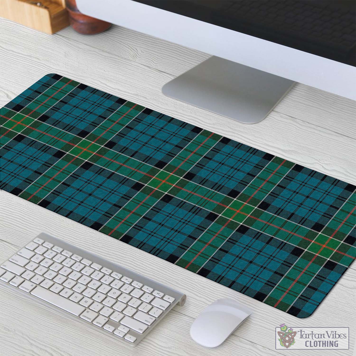 Tartan Vibes Clothing Kirkpatrick Tartan Mouse Pad