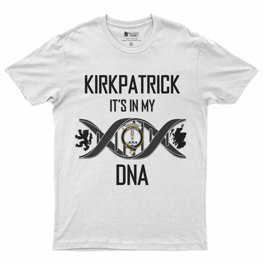 Kirkpatrick Clan DNA Men's T-Shirt White - Tartan Vibes Clothing