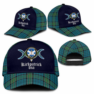 Kirkpatrick Clan DNA Tartan Classic Cap - Tartan Vibes Clothing