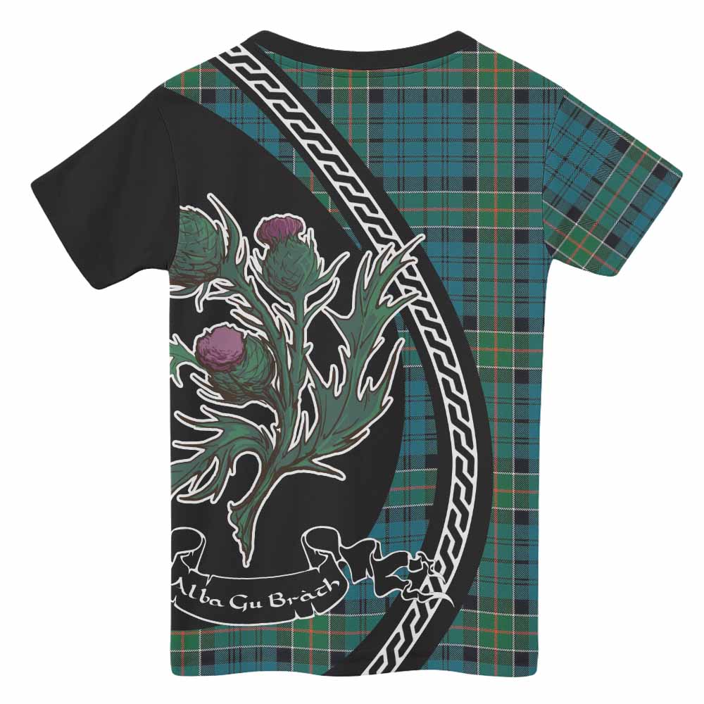 Kirkpatrick Family Crest Tartan Kid T-shirt Alba Thistle Inspired - Tartan Vibes Clothing