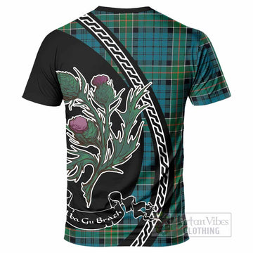 Kirkpatrick Family Crest Tartan T-Shirt Alba Thistle Inspired - Tartan Vibes Clothing
