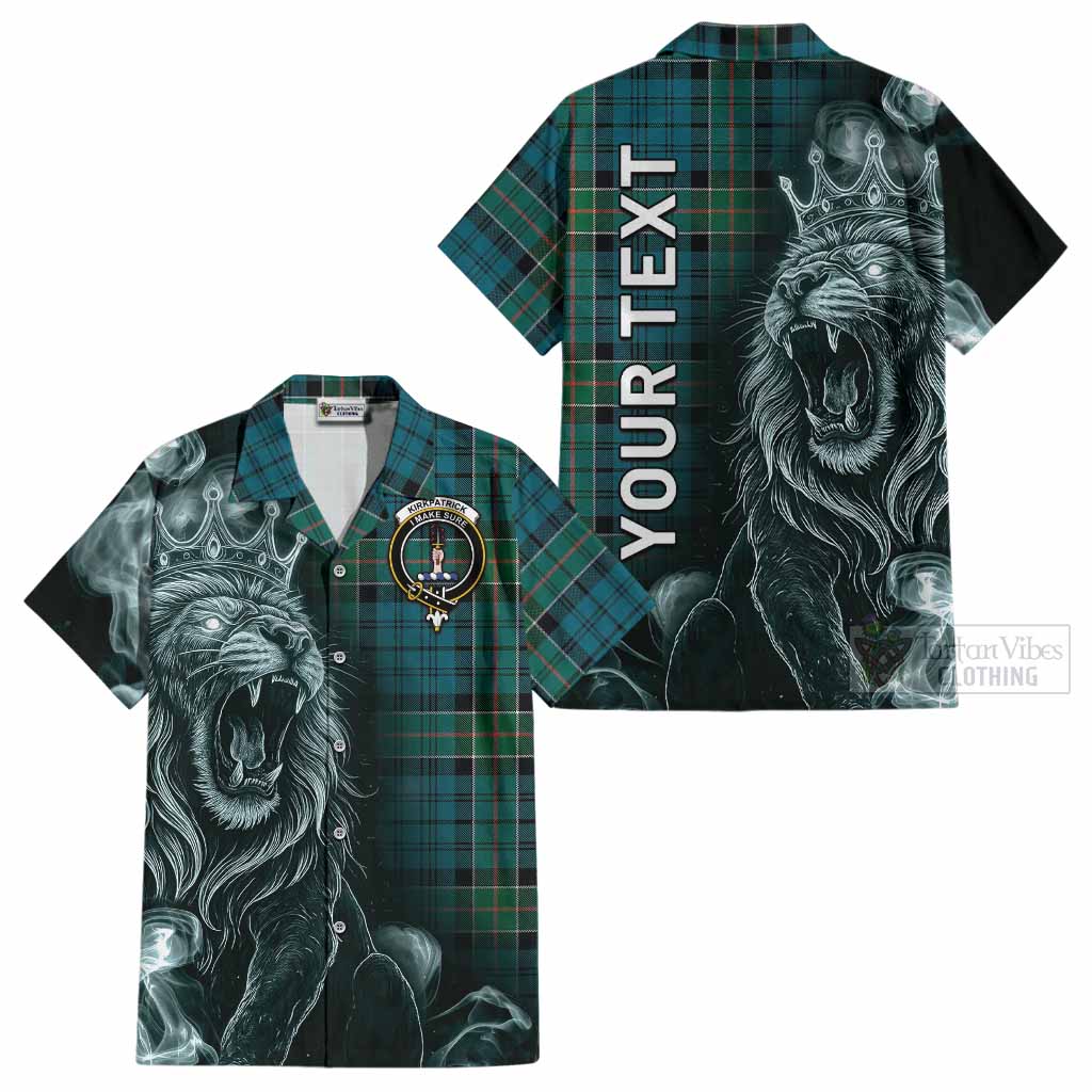 Kirkpatrick Tartan Cotton Hawaiian Shirt Roaring Lion Heritage