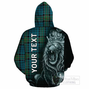 Kirkpatrick Tartan Cotton Hoodie Roaring Lion Heritage