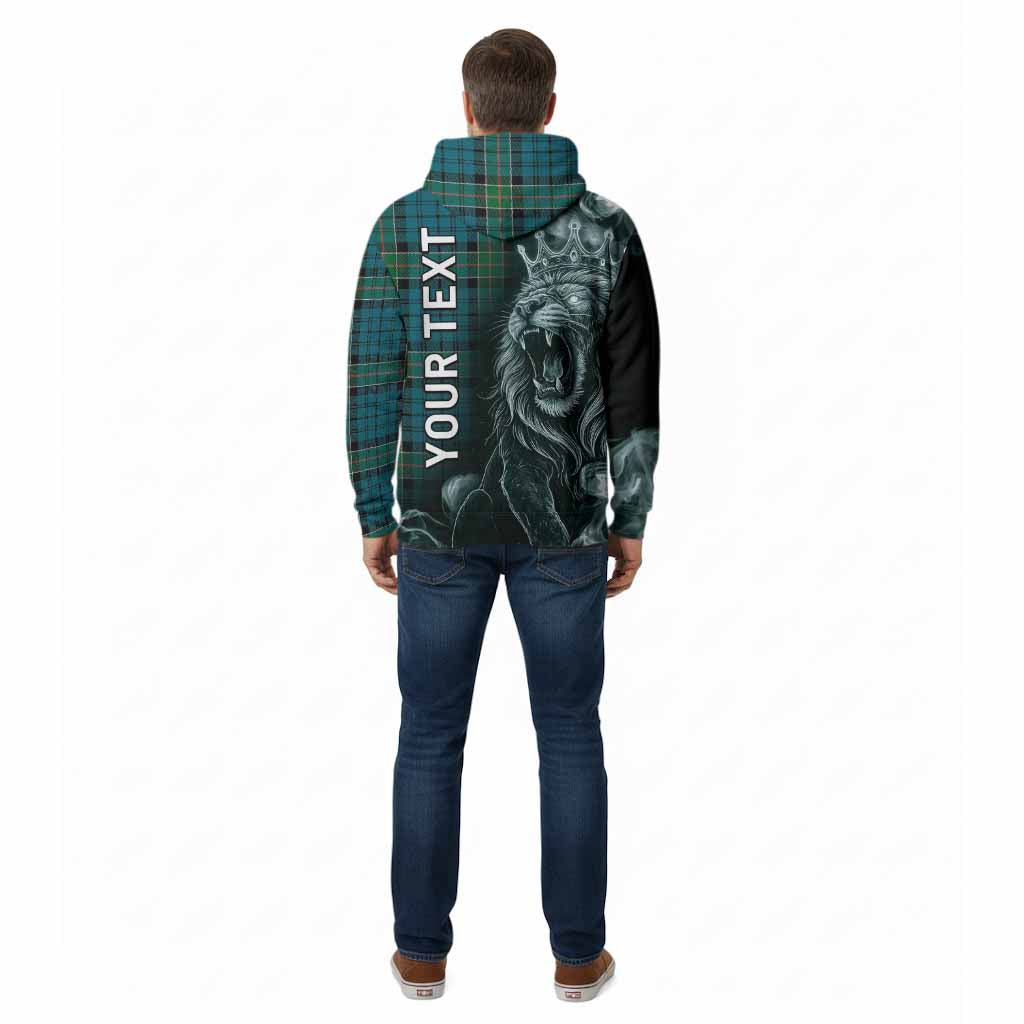 Kirkpatrick Tartan Cotton Hoodie Roaring Lion Heritage