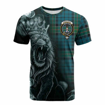 Kirkpatrick Tartan Cotton T-shirt Roaring Lion Heritage
