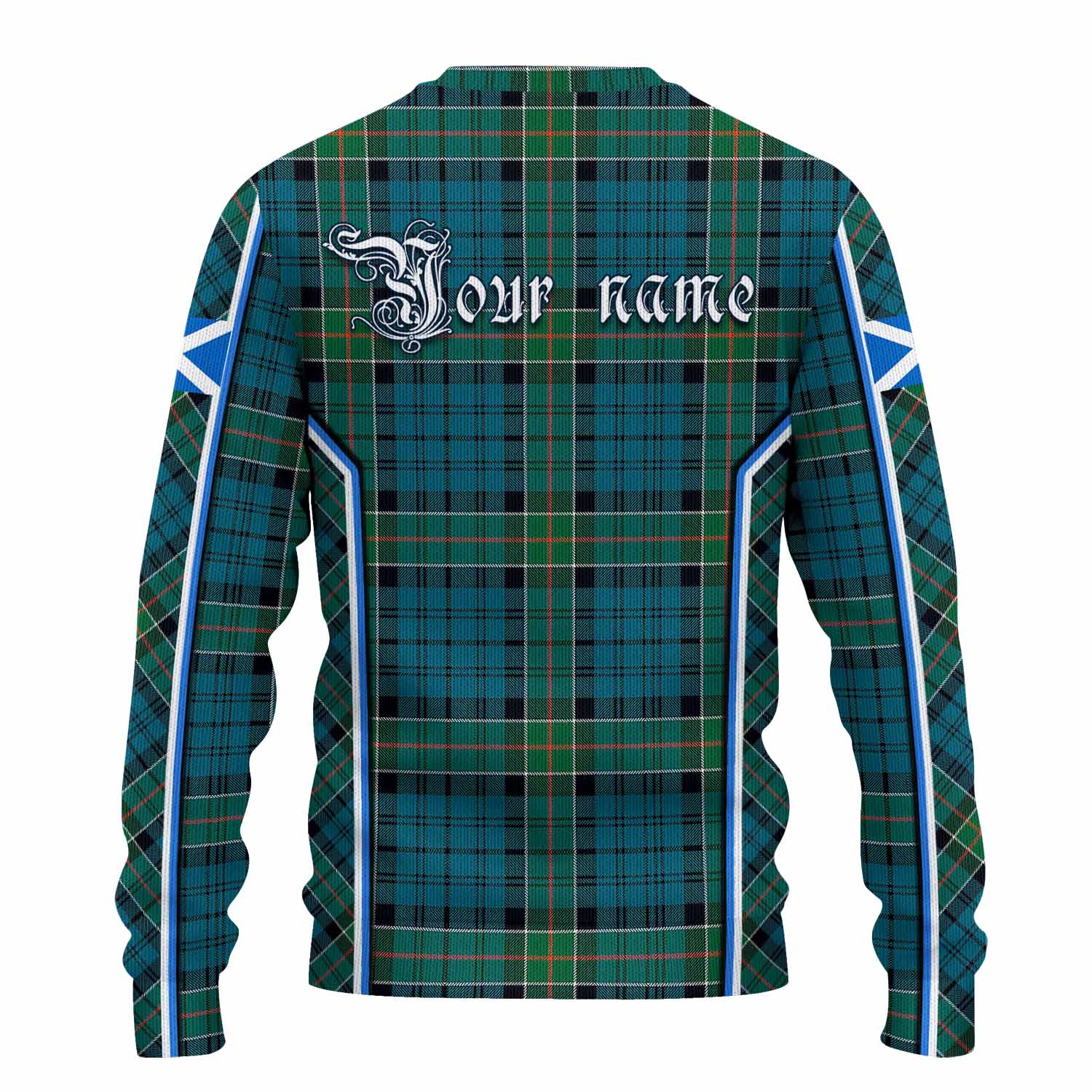 Kirkpatrick Tartan Crest Knitted Sweater Scotland Coat of Arm Flag Style - Tartan Vibes Clothing