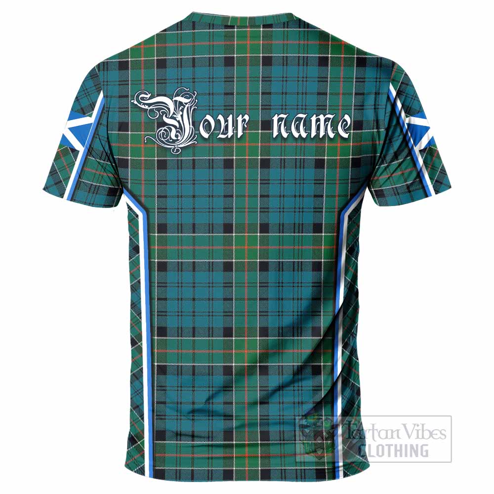 Kirkpatrick Tartan Crest T-shirt Scotland Coat of Arm Flag Style - Tartan Vibes Clothing