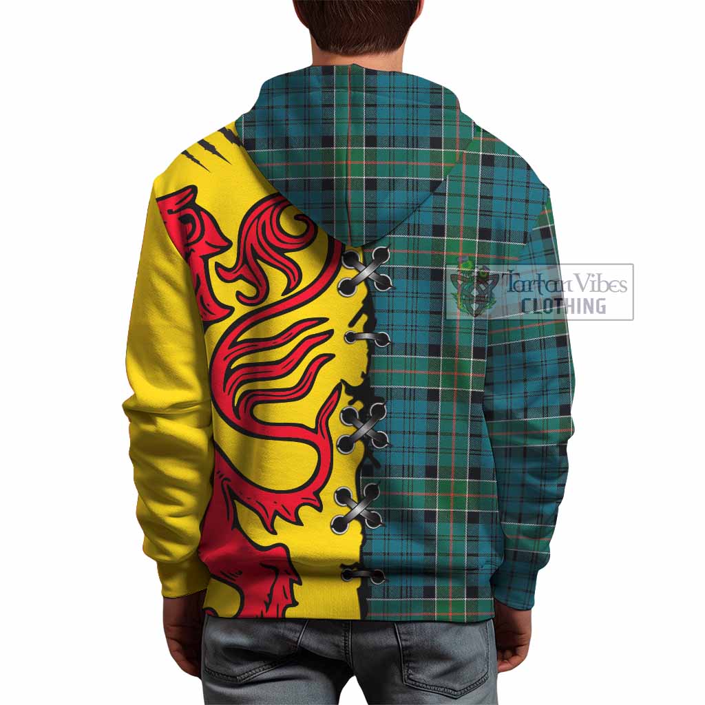 Kirkpatrick Tartan Family Crest Hoodie Lion Rampant Honor - Tartan Vibes Clothing