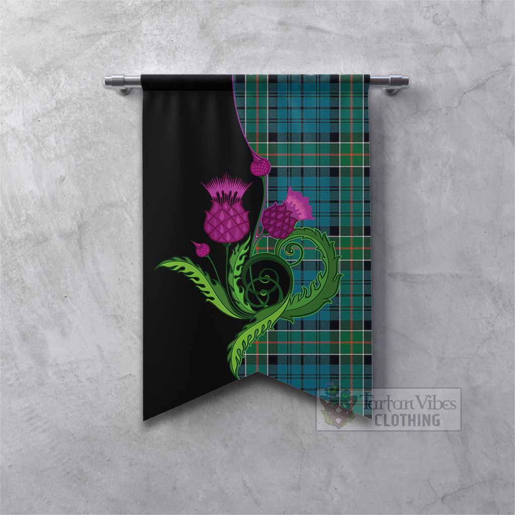 Kirkpatrick Tartan Gonfalon Traditional Scottish Thistle Fishtail - Tartan Vibes Clothing