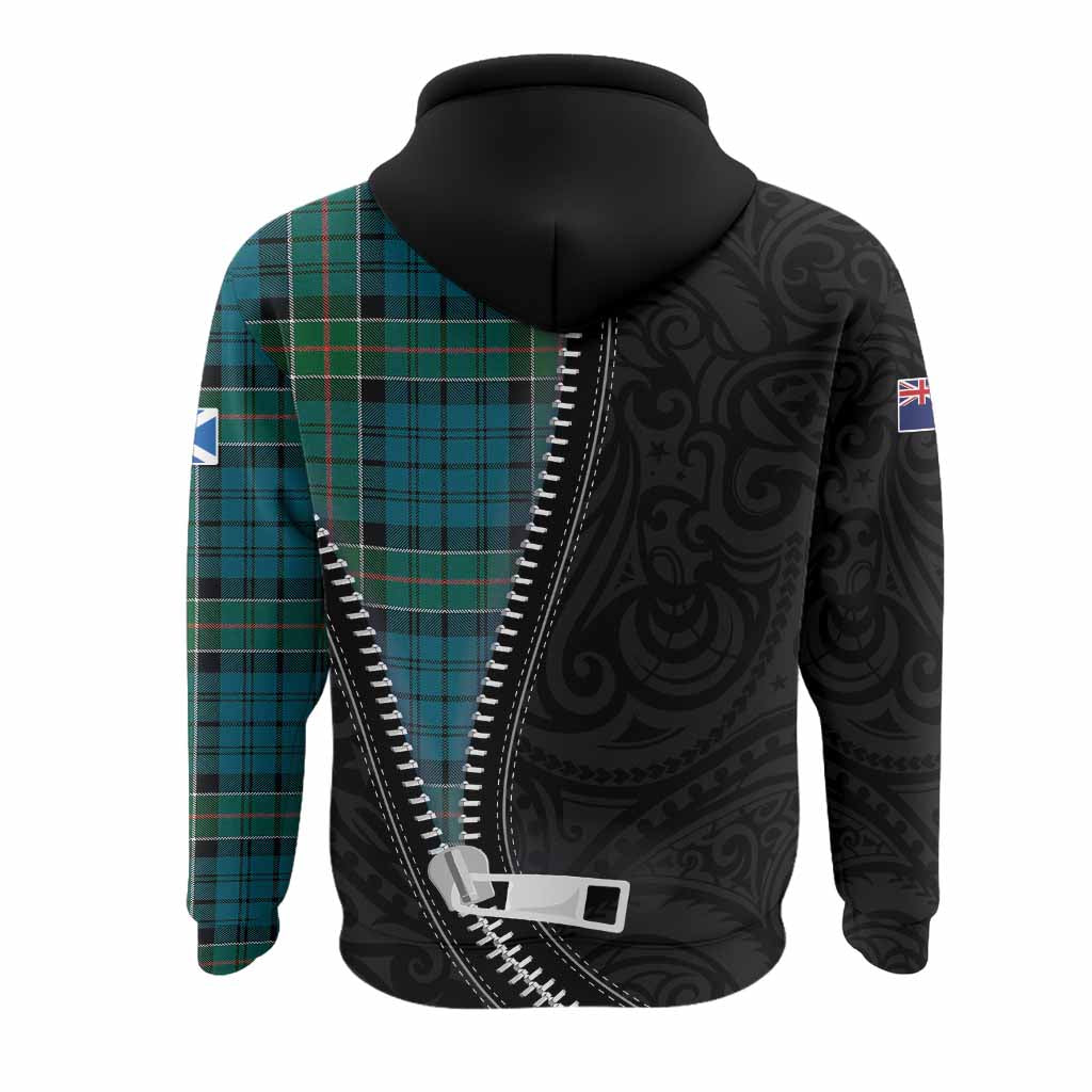 Kirkpatrick Tartan Hoodie New Zealand Pattern Unique Zipper Stylized