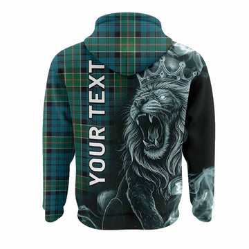 Kirkpatrick Tartan Hoodie Roaring Lion Heritage